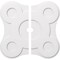 Ekena Millwork Luna Architectural Grde PVC Contemporary Ceiling Medallion, Two Piece, 38"OD x 3"ID x 13 1/4"C x 1"P CMP38LA2-03000 - alternate 1